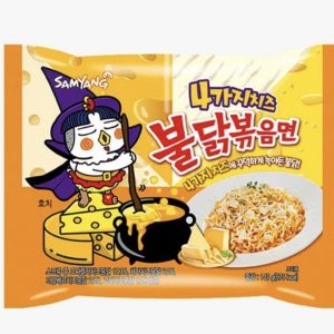 Samyang Buldak Quattro Cheese Noodles (Korea)