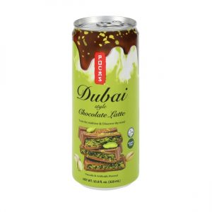 Pocas Dubai Chocolate Knaffle Latte Coffee (Taiwan)